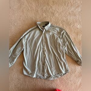 Men Long sleeve button down shirt